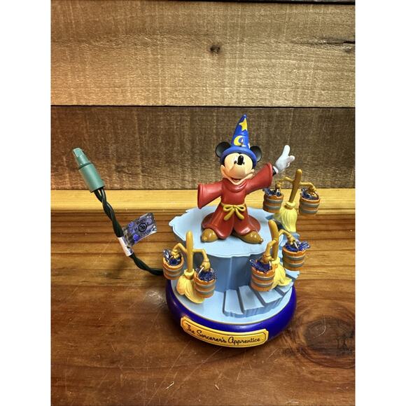 Hallmark Disney Sorcerer’s Apprentice Mickey Fantasia Ornament -missing An Arm - Picture 1 of 6